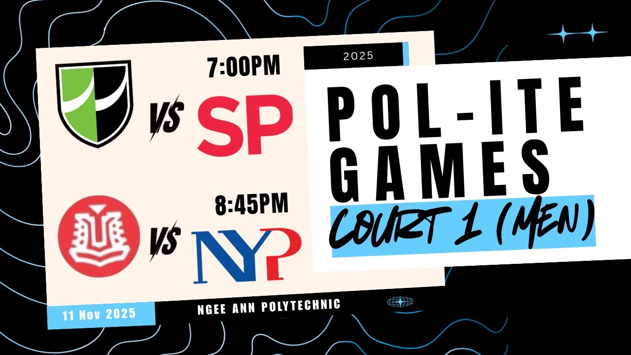 POL-ITE 2025 (11 Nov 2025) - Court 1 (Men)