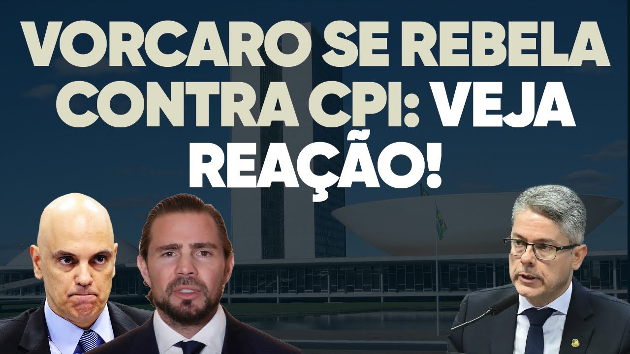 🚨 Vorcaro se rebela contra CPI e reage contra convocação!