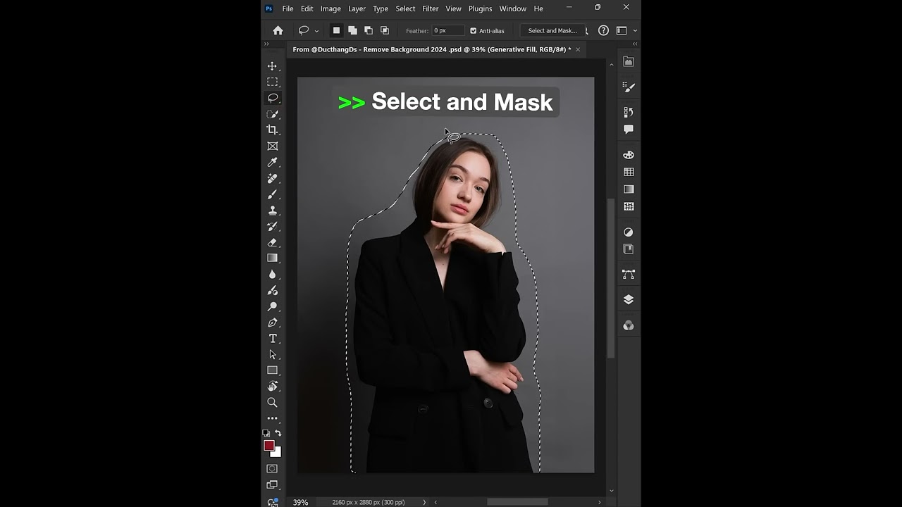 How to Remove Background in a Photo - Photoshop 2024