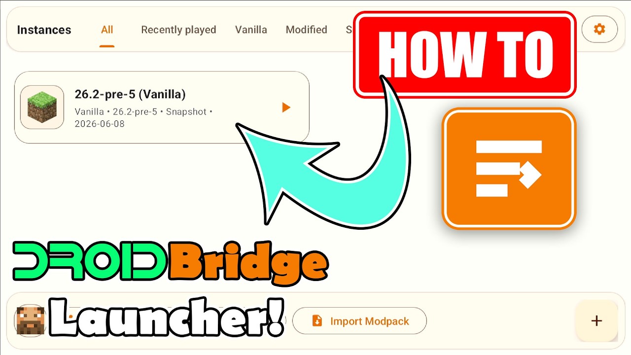 Как играть в Java Minecraft на Android через Vulkan API: Snapshot Prerelease 5