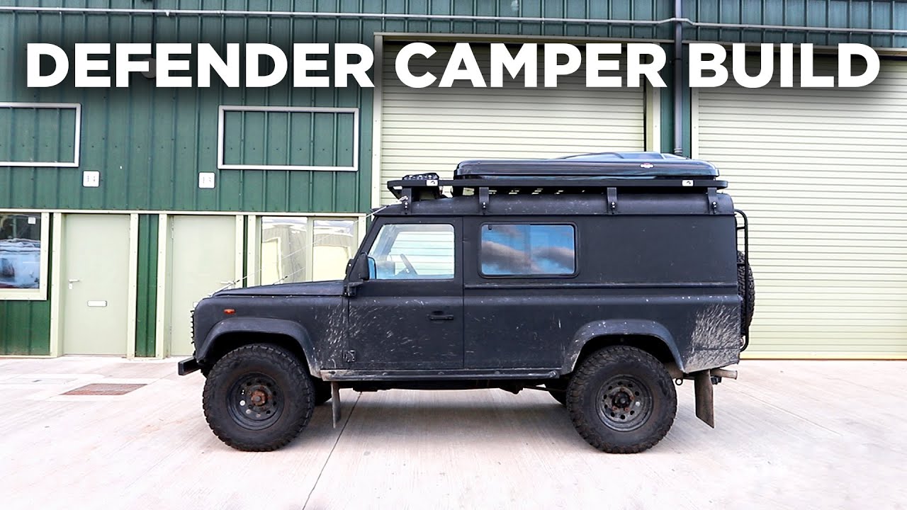 Starting the Defender 110 camper build!