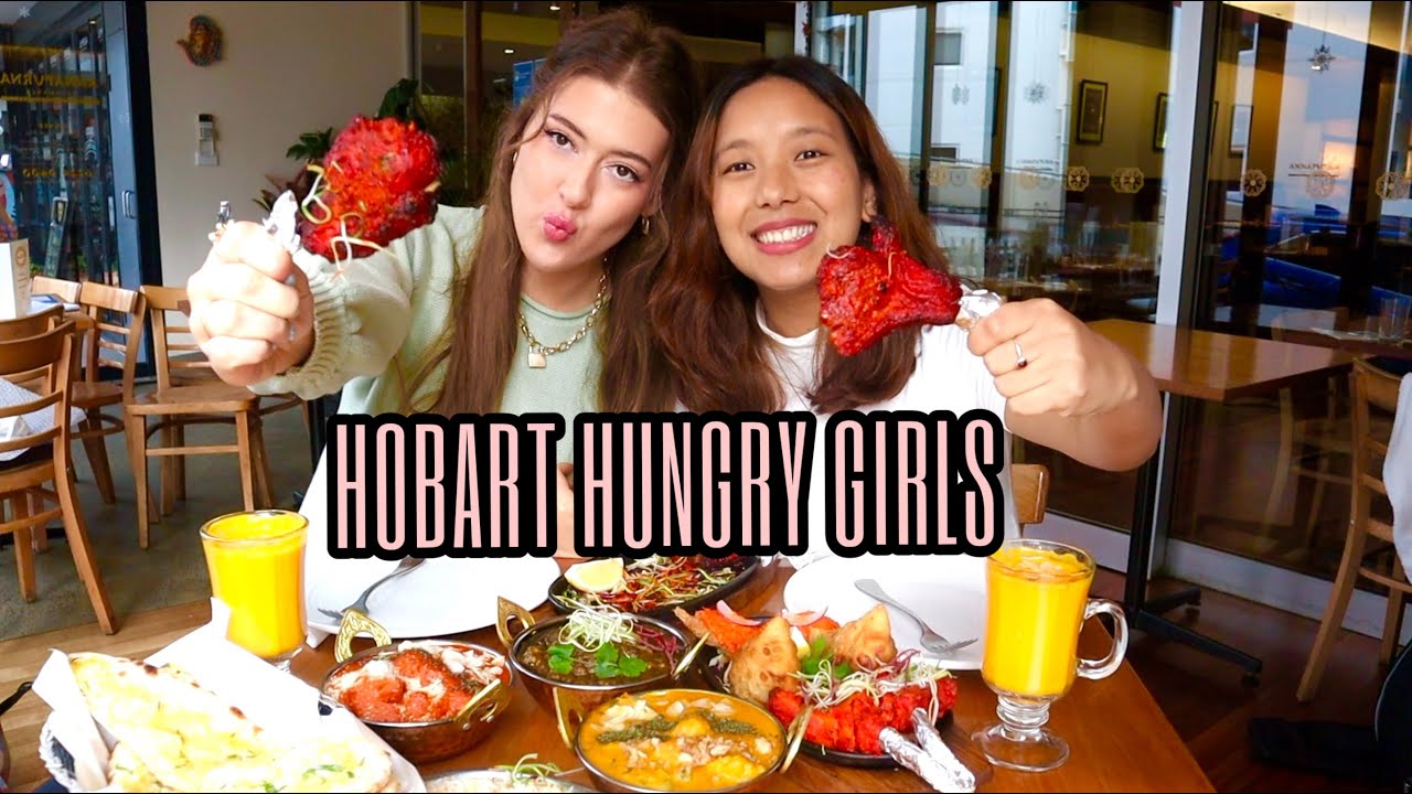 TRYING INDIAN FOOD FOR THE FIRST TIME IN AUSTRALIA ! Hobart Hungry Girls