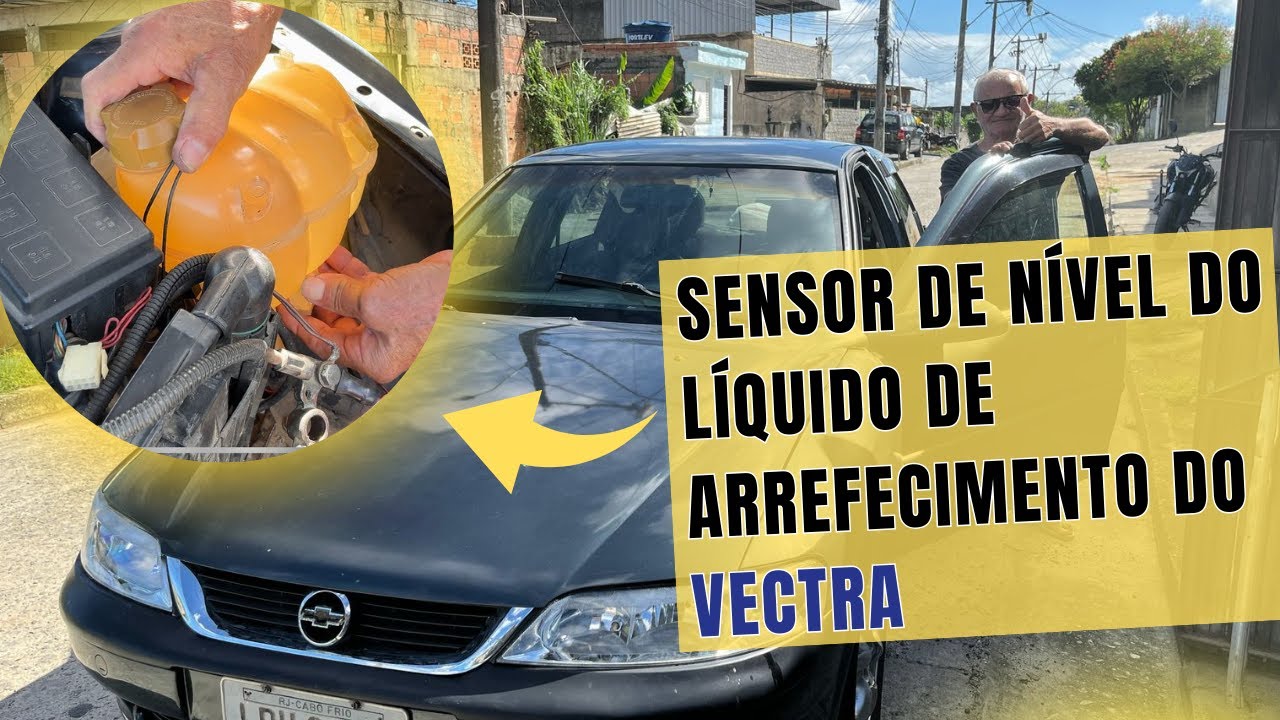 INSTALANDO SENSOR DE NÍVEL DO LÍQUIDO DE ARREFECIMENTO