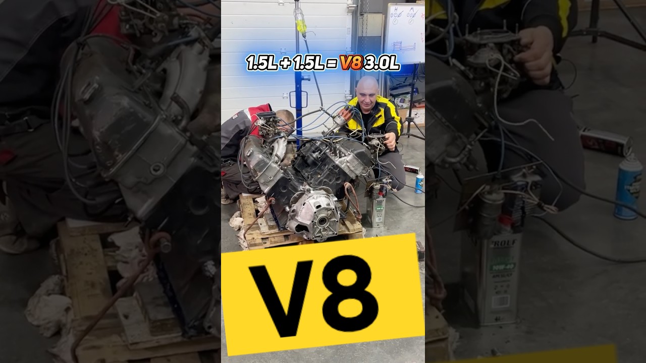 V8 из двух 1.5L моторов - КАК ЗВУЧИТ?