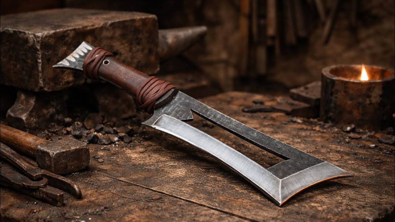 I Made a Crazy Custom Machete 🔥