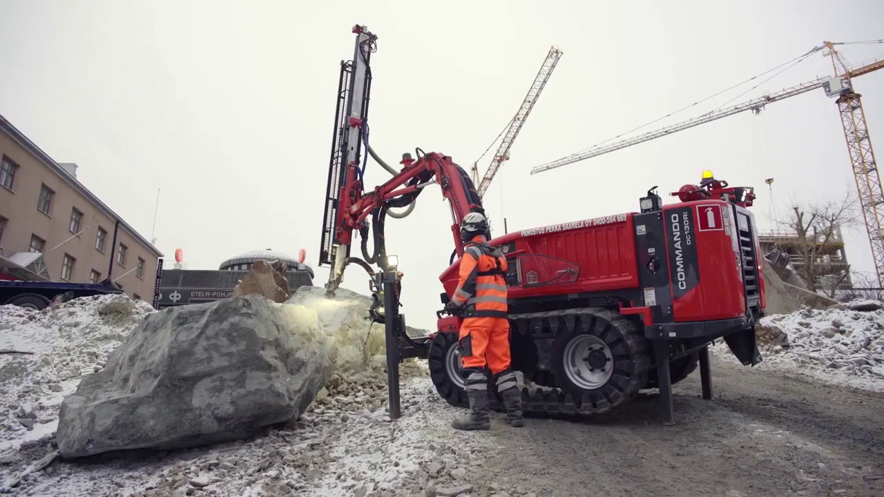 Commando DC130Ri Drillers Story | Sandvik Mining and Rock Technology