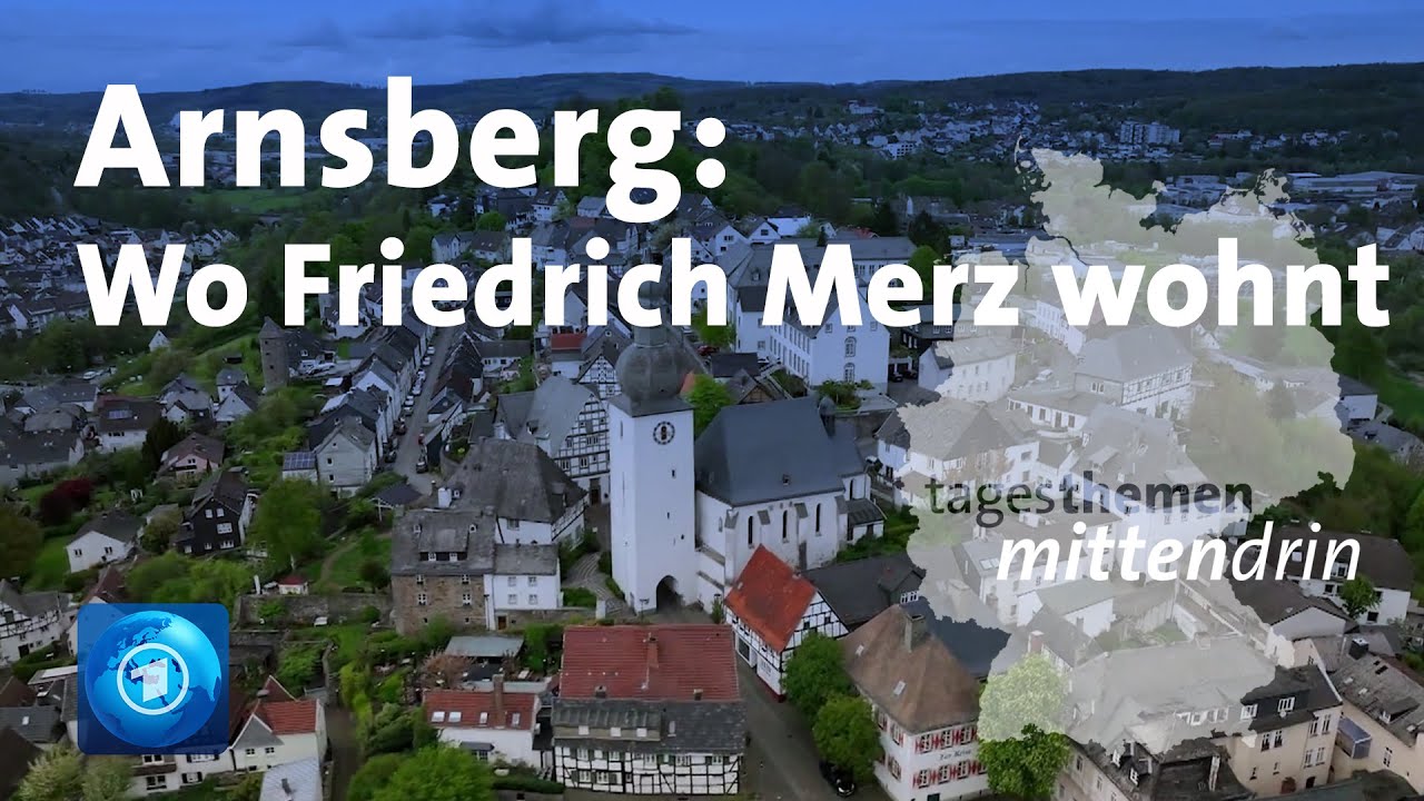 Arnsberg: Wo Friedrich Merz wohnt | tagesthemen mittendrin