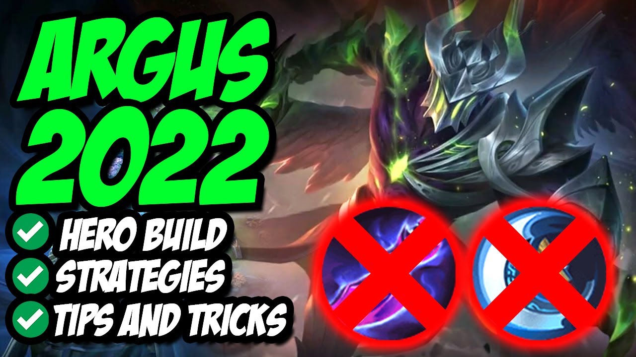 GOLD LANE CARRY ARGUS 2022 || MOBILE LEGENDS GAME GUIDE