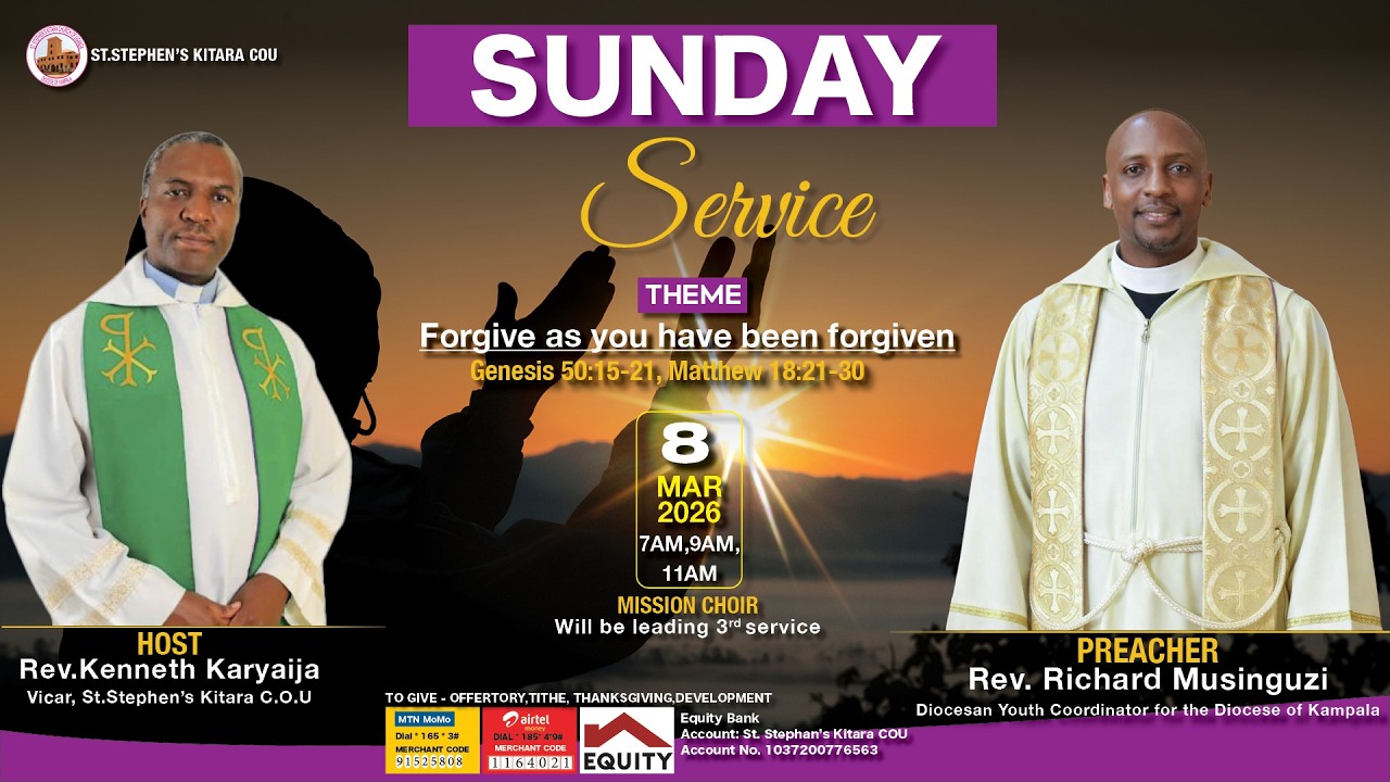 7:00AM | RUNYAKITARA SUNDAY SERVICE