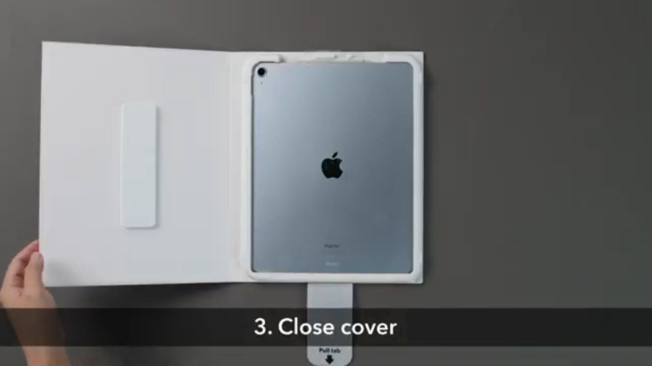 How to apply ESR Tempered Glass Screen Protector for your iPad using the Flawless Fit Tray.