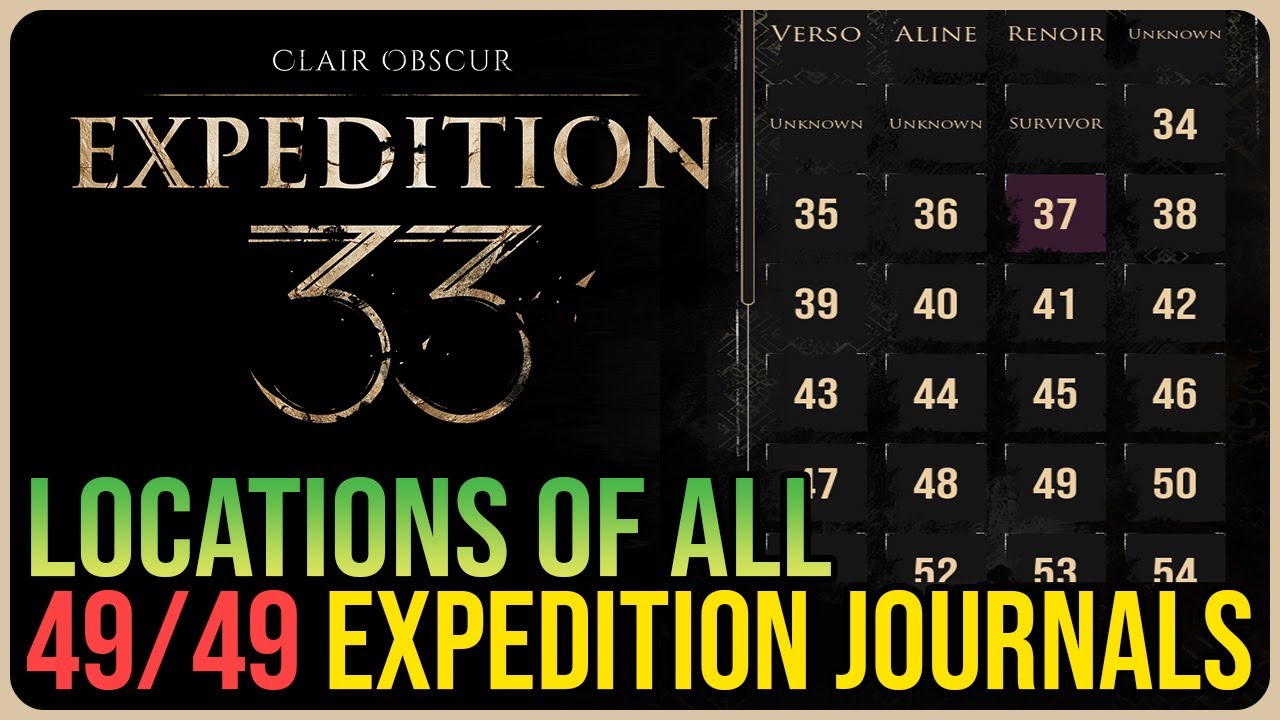 All 49 Journal Locations &ndash; Expedition 33