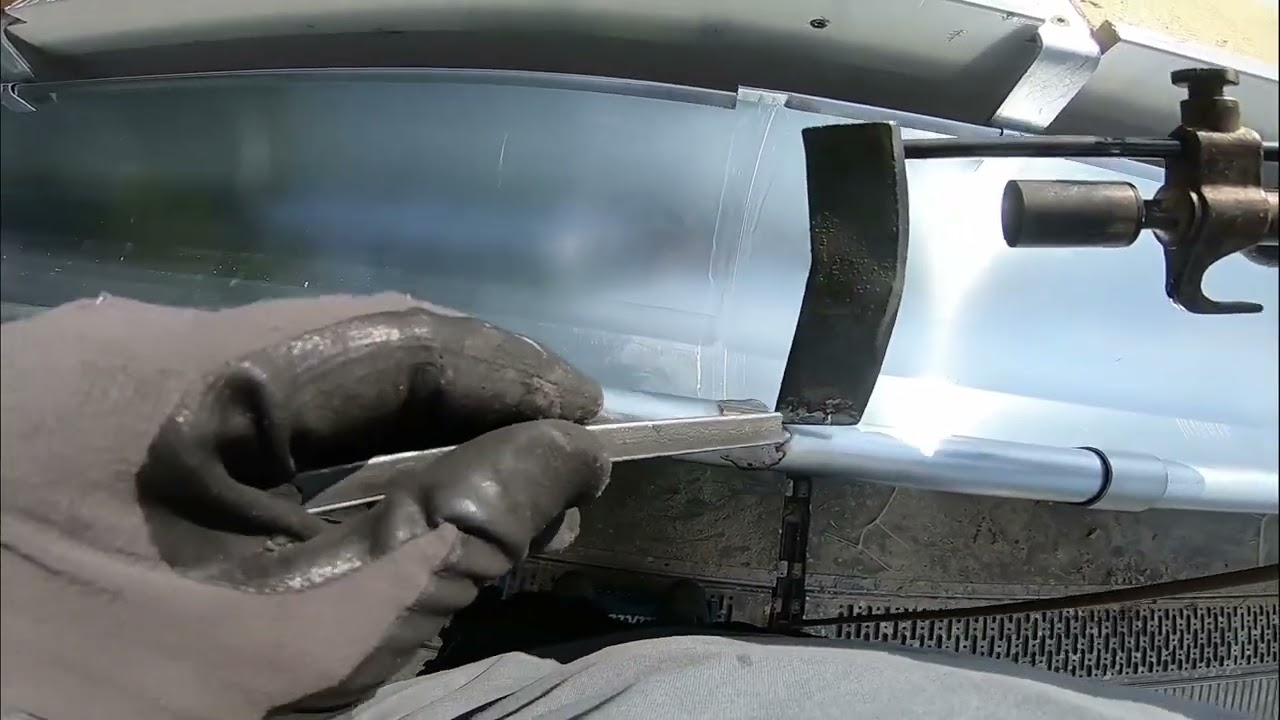 Gutter Soldering