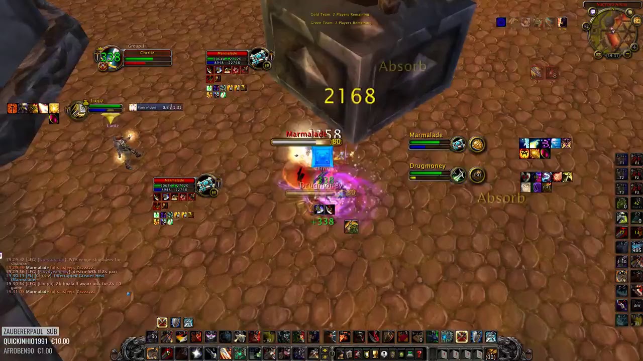 Gladiator Warrior doing Arenas on Blackrock - warmane.com