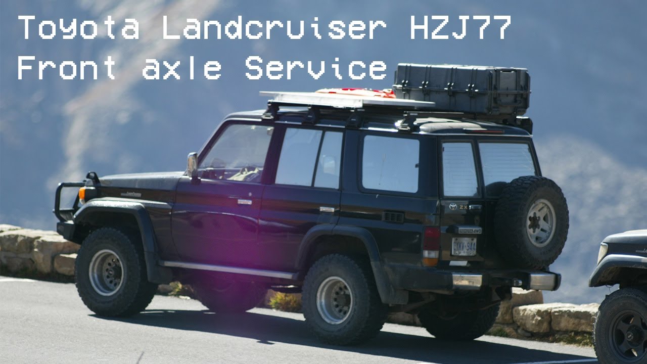 Toyota Landcruiser 400,000Km front axle service | HZJ77 HD LC70