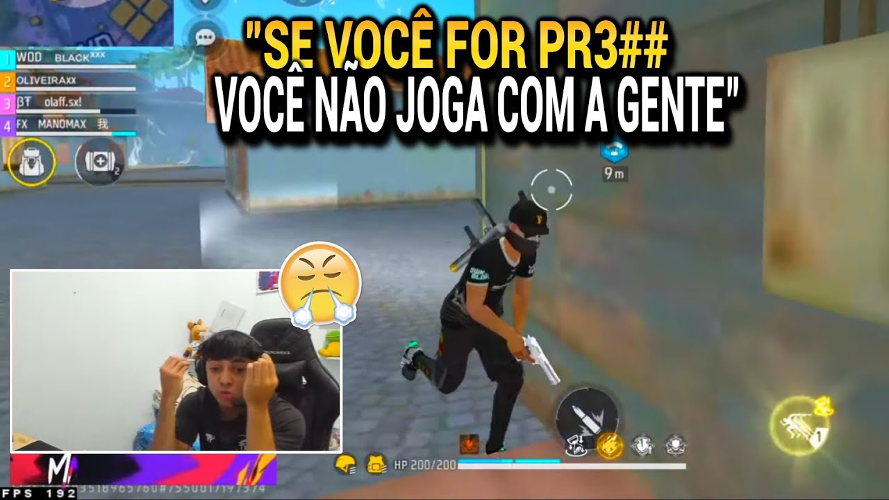 MANOMAX CAIU COM ESSE CASAL R4C1ST4 NO CS RANQUEADO E FICOU MUITO TILTADO!! OLHA O QUE ELES FALARAM!