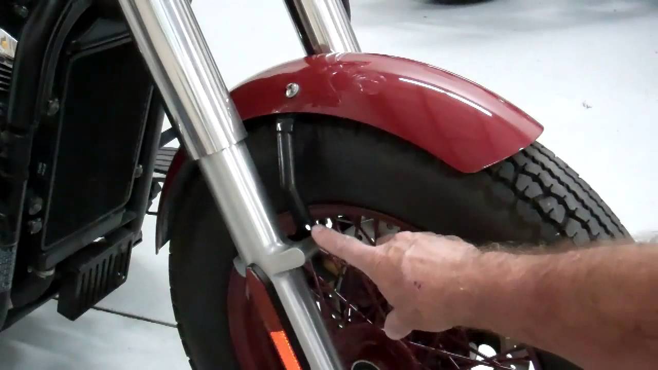 Установка переднего крыла Yamaha V Star 650 и 1100 — только Classic