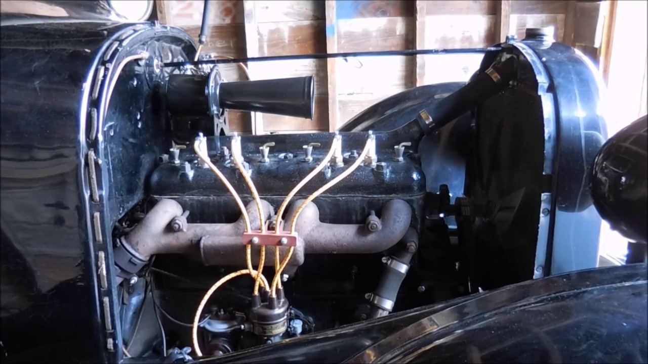 1917 Dodge Brothers 1st Start Up In 12 Years - August 20, 2017