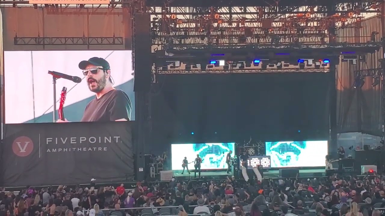 Breaking Benjamin - Live At FivePoint Amphitheatre, Irvine, CA, 07/20/2023 (Partial Set)