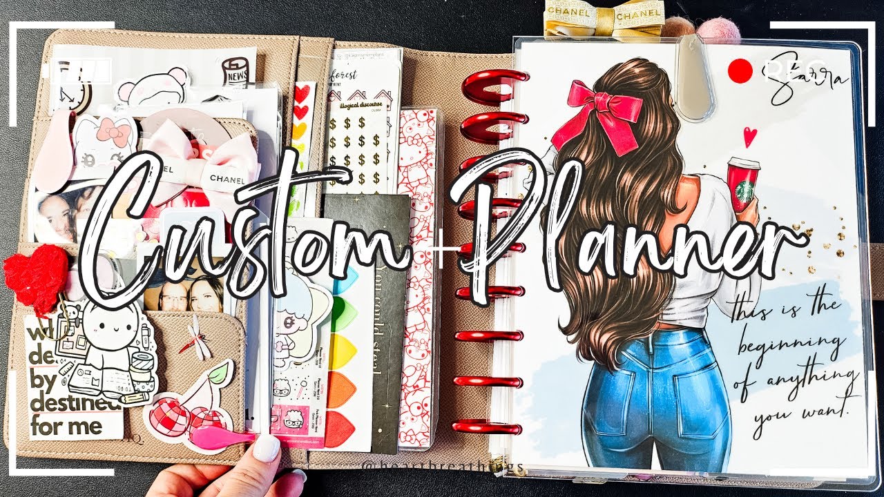 My Custom Planner Flip-Through ✨🍒 New 2024 Disc Planner System
