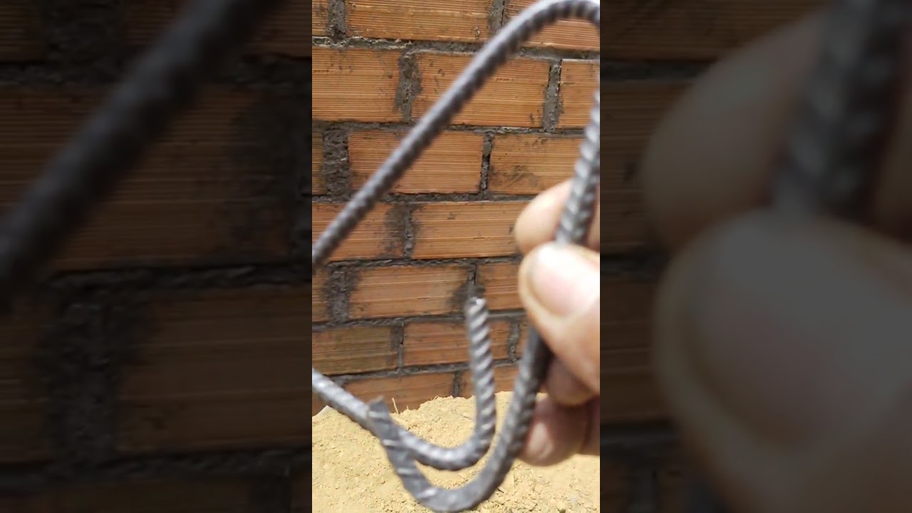 cómo hacer flejes o estribos de 3  varillas  para Adobe de 10
