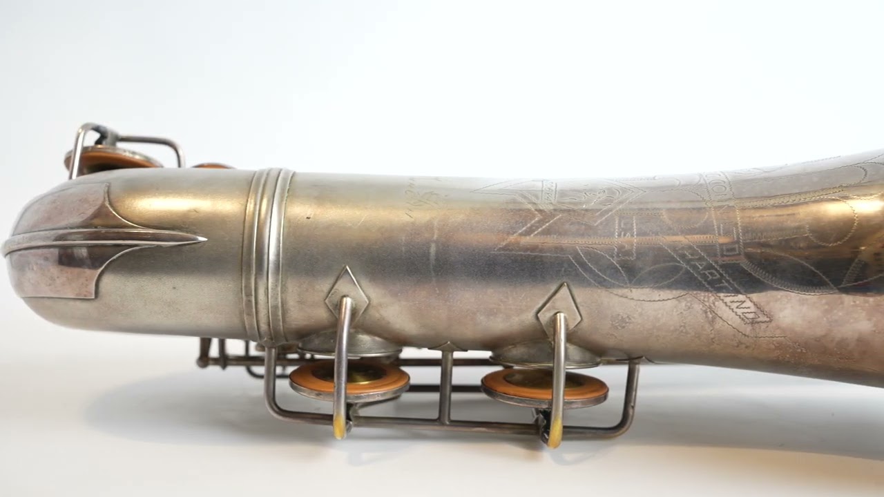 Conn 10M Pre-war Original Silver Plate Recent Overhaul Plays Great! 306848