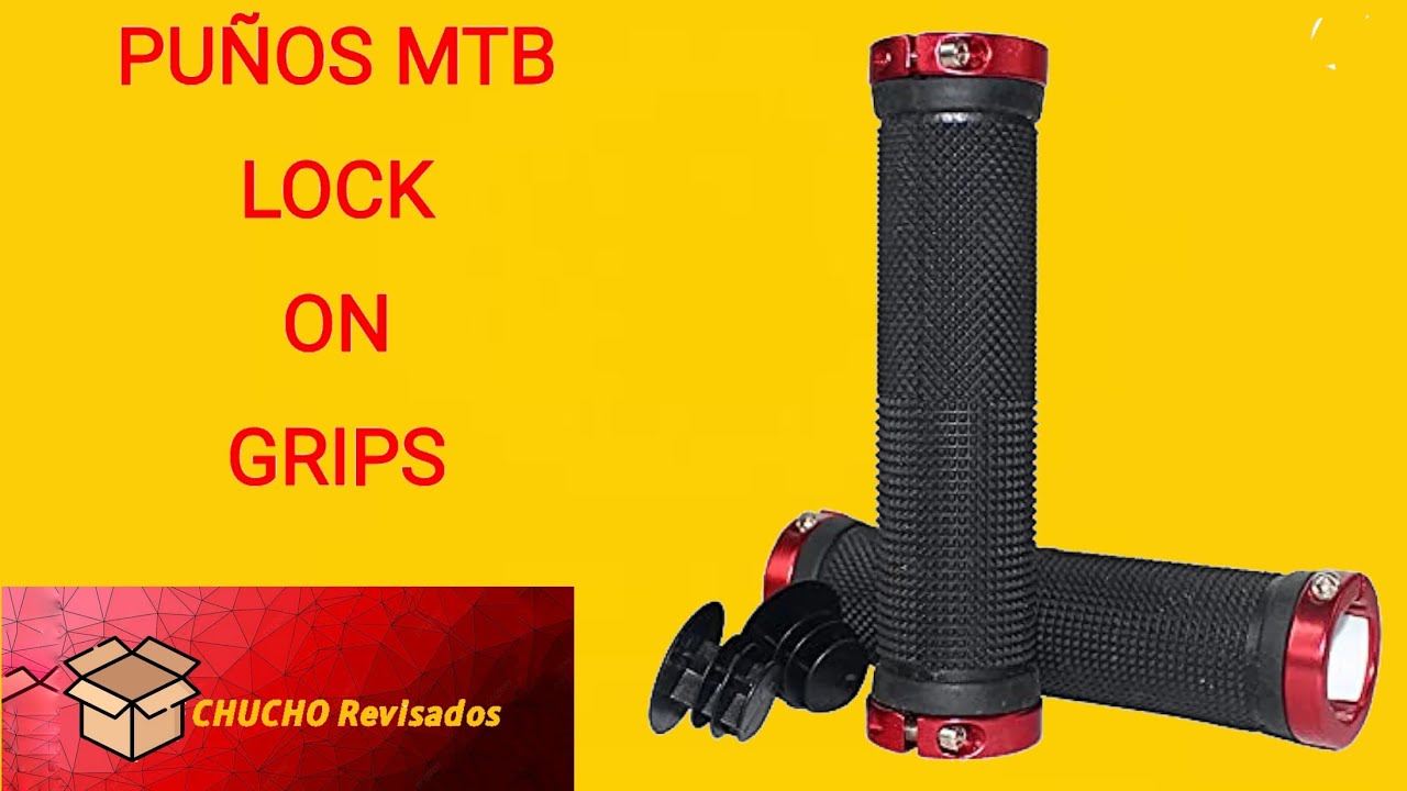 PUÑOS MTB PARA BICICLETA (mercado libre) LOCK ON GRIPS