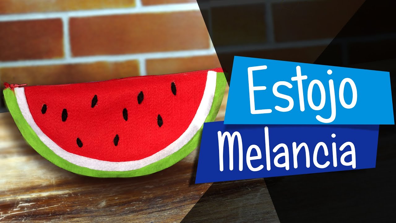 DIY Estojo Melancia
