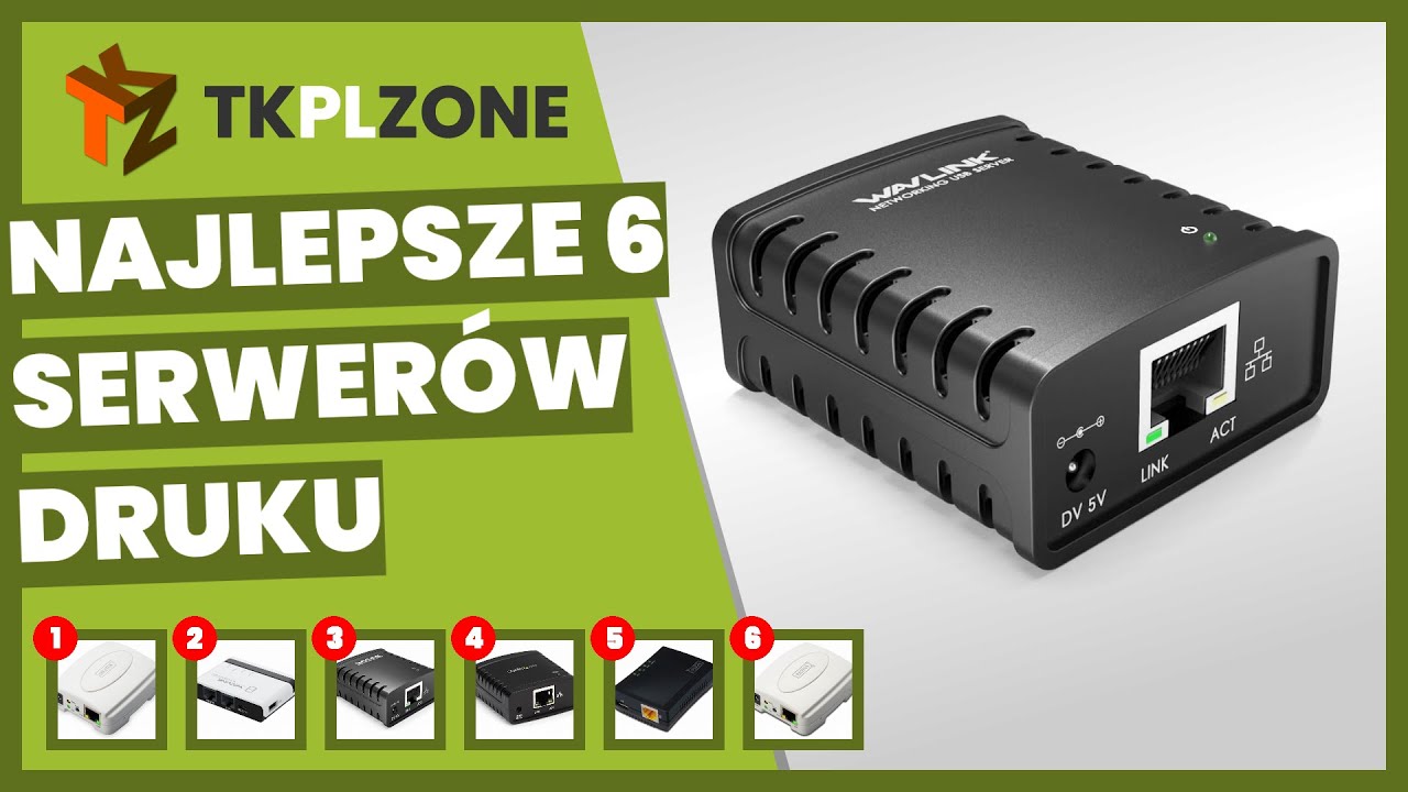 Najlepsze 6 serwer&oacute;w druku