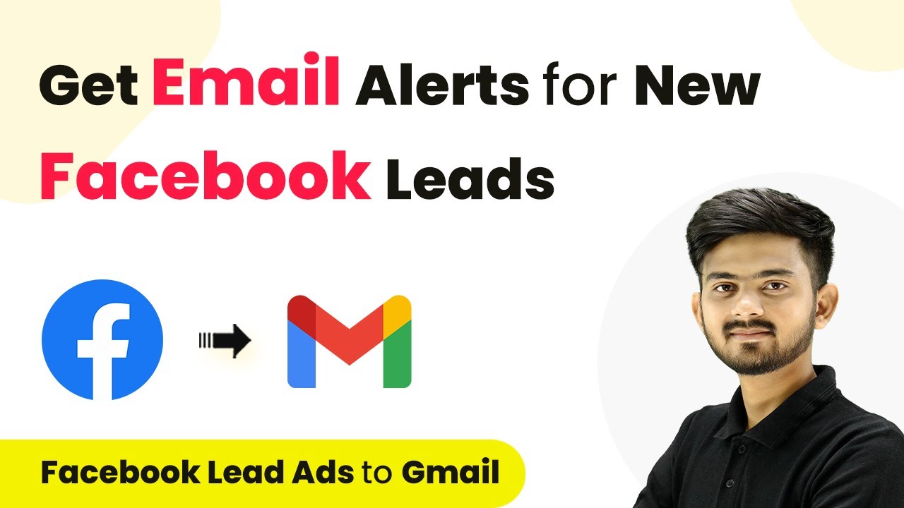 Из Facebook в Gmail — получайте оповещения по электронной почте о новых потенциальных клиентах Fa...