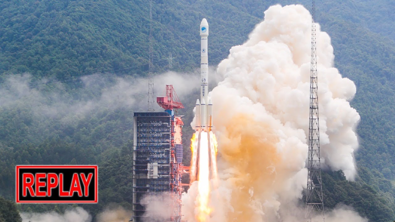 REPLAY: Rare Chinese live launch coverage! Long March 3B (multi-cam view)