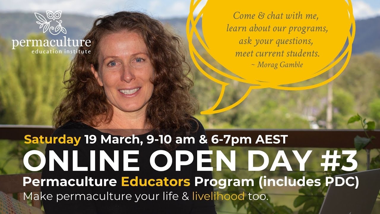 What's in our permaculture educators course?