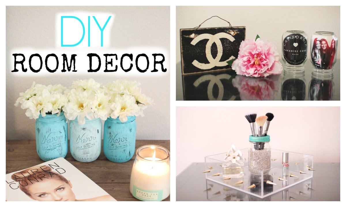 DIY Mason Jar Room Decor! Cute & Affordable