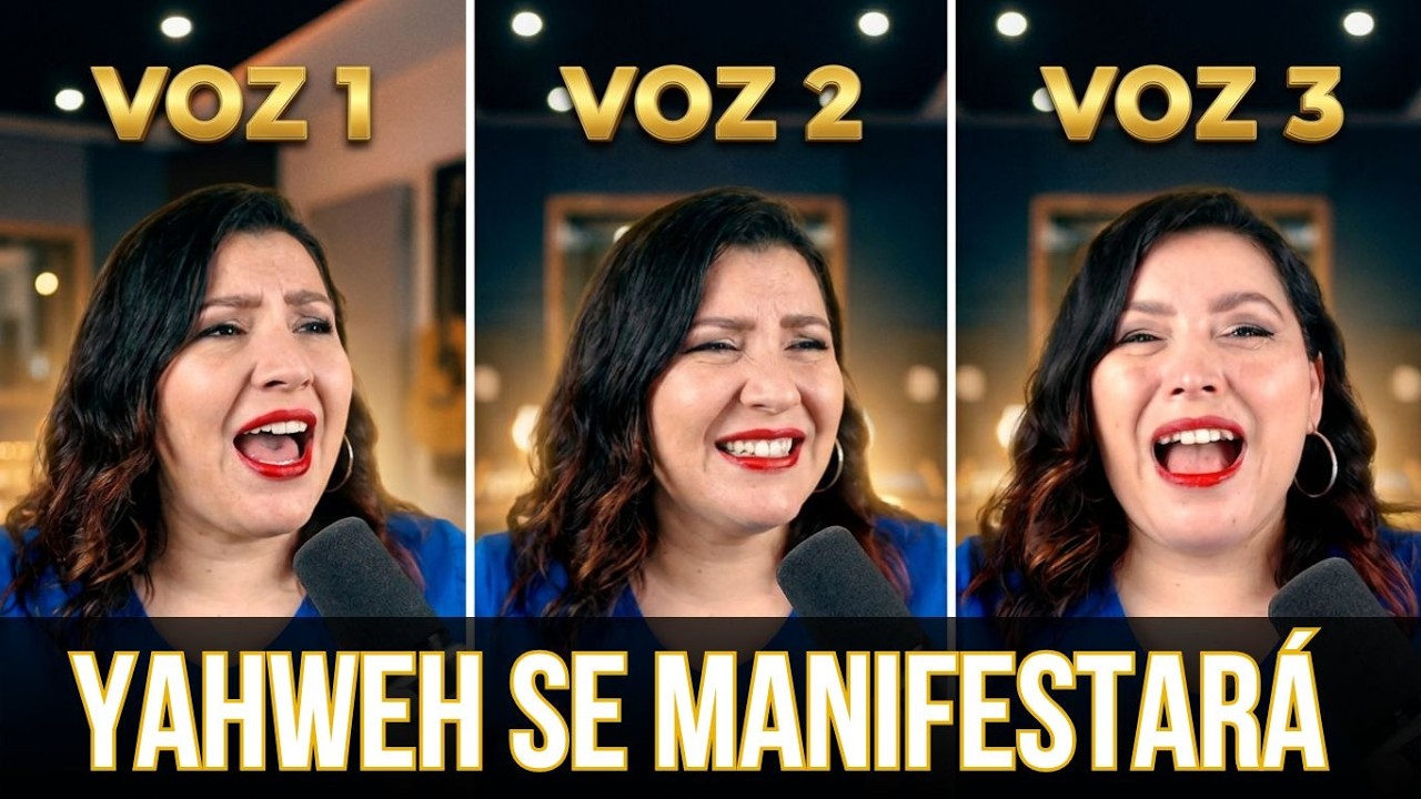 YAHWEH SE MANIFESTARÁ -VOCES (Oasis Ministry) Tutorial de armonías