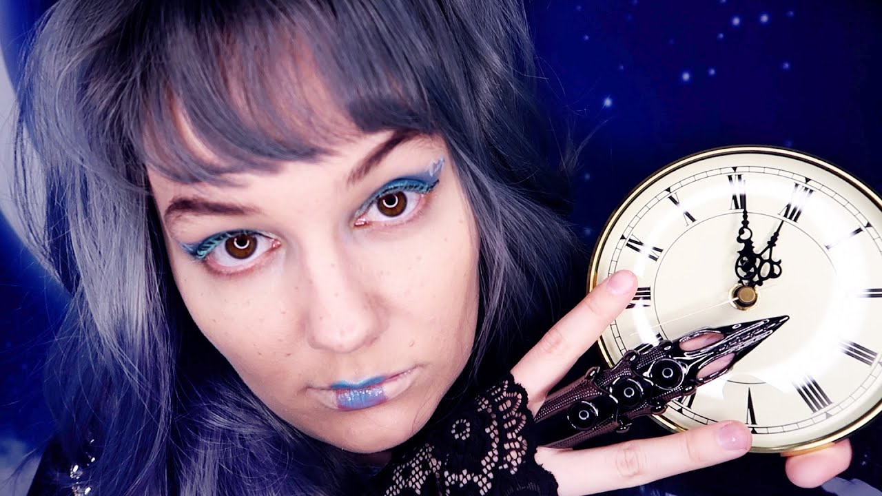 ASMR 🌀 TIME WIZARD HELPS YOU SLEEP LONGER 🌀 Fast then Slow Pacing & Yawns & Breathing & Clock Sounds