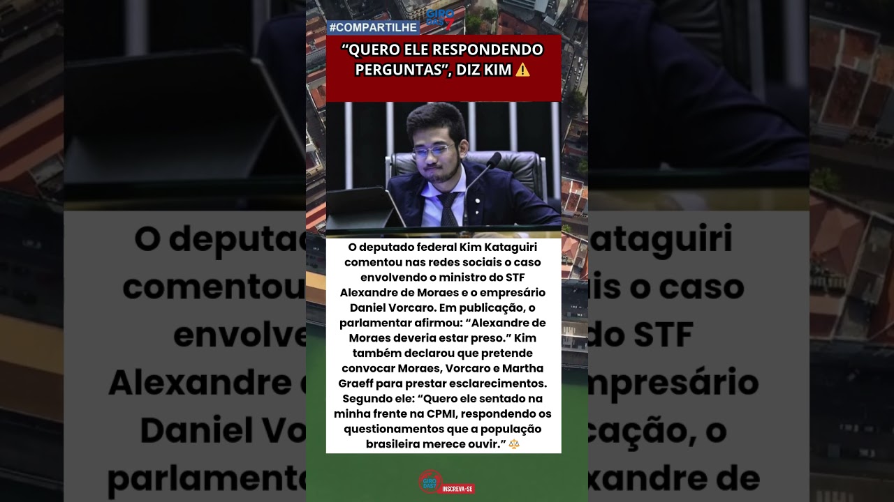 Deputado cobra explica&ccedil;&otilde;es sobre caso no STF ⚖️