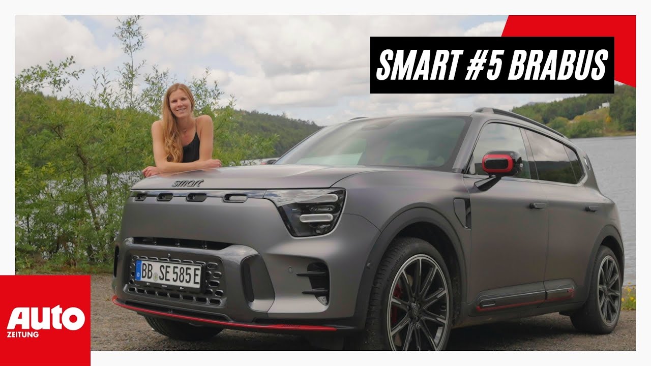 Smart #5 Brabus: Smart auf dem Papier – Brabus auf der Straße. So gut fährt der 646 PS Muskelprotz.