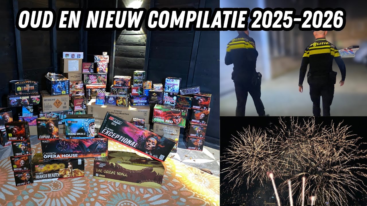 Vuurwerk Compilatie 2025-2026 *OUD EN NIEUW*