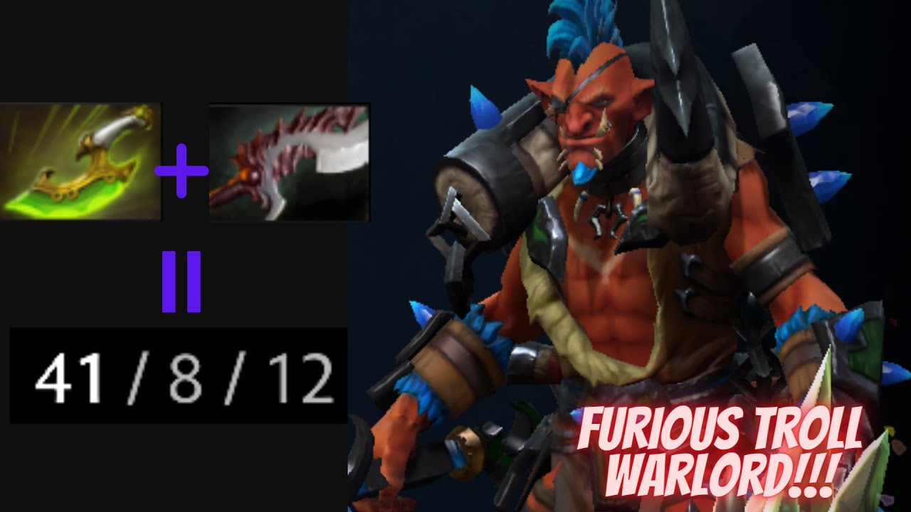dota 2 troll warlord gameplay replay guide mmr proscene highlights