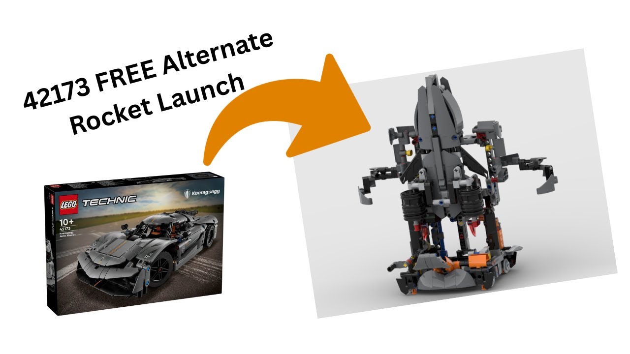 42173 FREE alternate build - rocket launch