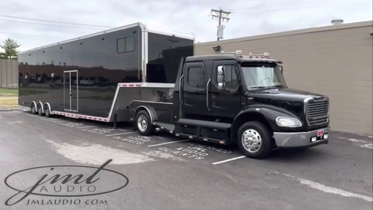 2006 Peterbuilt & 48’ InTech Stacker Trailer JML Audio of St. Louis’ Professional Integration Series