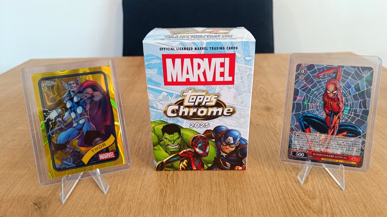 BRAND NEW MARVEL! 🔥 Topps Chrome Marvel 2025 Value Box