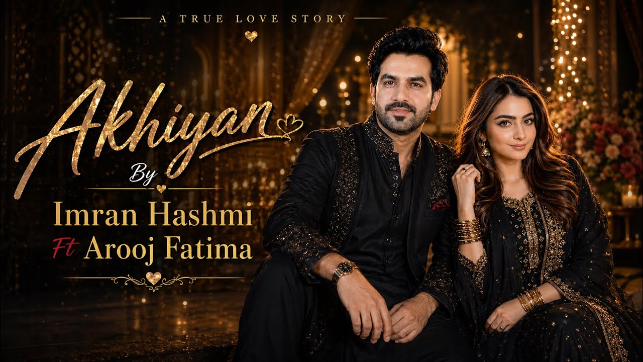 Akhiyan - Official Music Video | Imran Hashmi Ft. Arooj Fatima | Love Song 2021