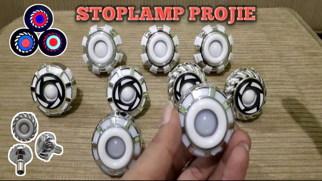 Cara pilih Lampu Stoplamp PROJIE mini Motor Mobil