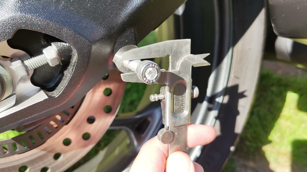 Fitting Diamond 'Duel' Stand Bobbins - Paddock Stand Bobbins to a Triumph Street Triple 765 RS
