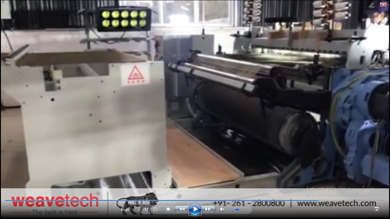 INDIA ||  Carbon Fiber Rapier Loom  ll Glass Fiber Loom ll Tyre Cord Loom  ll  Technical Rapier ||