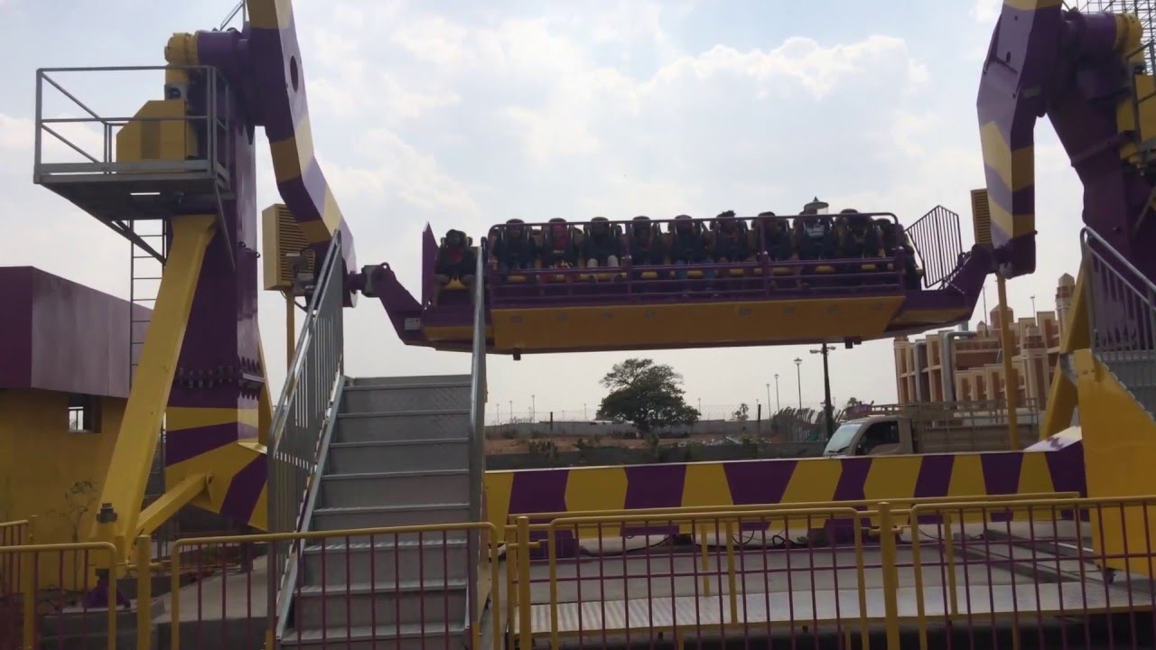 Wonderla Hyderabad high speed ride in Maverick
