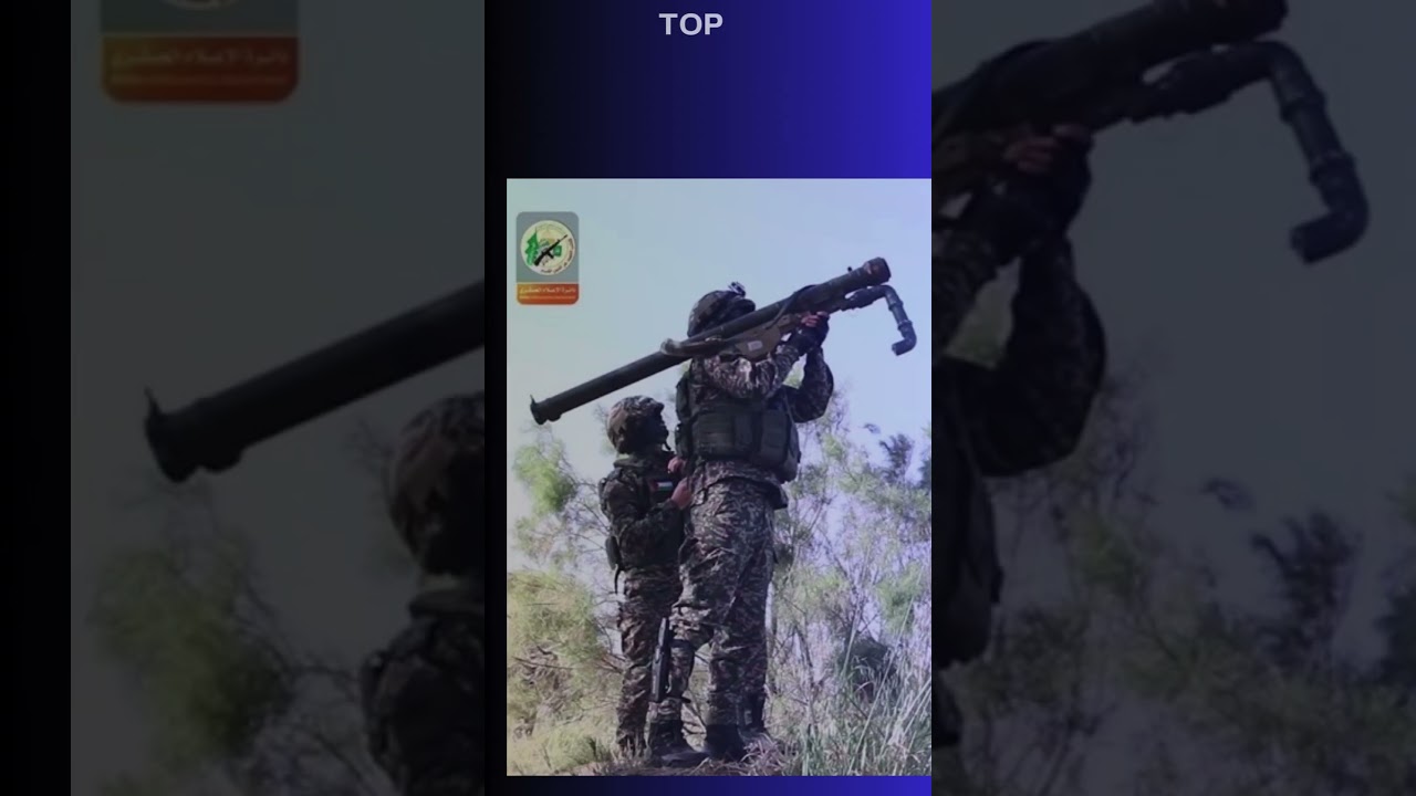 Top 10 most powerful military weapons of Hamas currently fighting