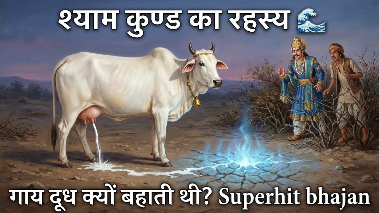 यहाँ से निकला था बाबा का शीश!श्याम कुण्ड की कथा भजन|गाय रोज वहां दूध क्यों बहाती थी?Shyam Kund Katha