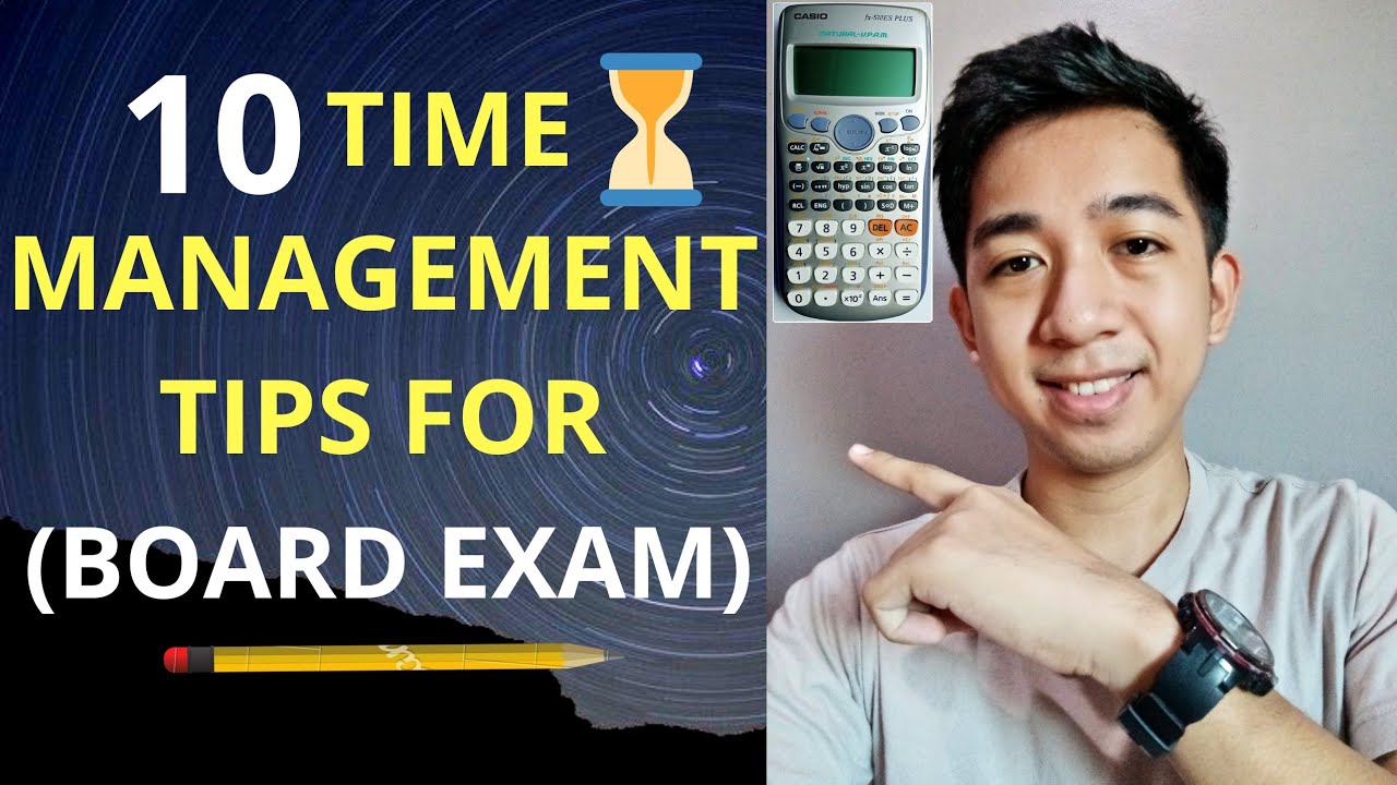 TIME MANAGEMENT TIPS for the BOARD EXAM (10 Tips)