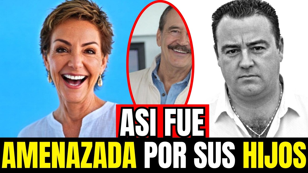 MARTA SAHAGÚN De PRIMERA DAMA a Ser AMENAZADA por sus PROPIOS HIJOS